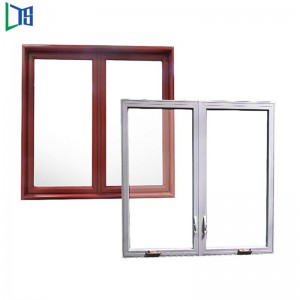 Horizontal Opening Side Hung House Casement Windows for Constructional System Swing windows