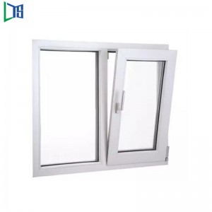 Aluminium Tilt and Turn Windows with 2019 New Designed with Steel Mesh and Anodized Finished