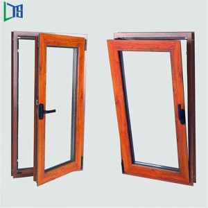 Foshan Factory Modern Aluminum Tilt and Turn Window Powder Coating Finished Brand Hardware