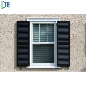 Tempered Glass Aluminum Ventilation Adjustable Glass Louver Shutters Window with Security Screen Mesh