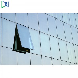 Modern Design Commerce Exterior Structural Glass Facade Building Aluminum Curtain Wall Suppliers