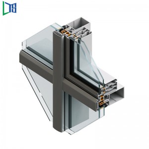 Sun Frame Famous Curtain Wall Factory China High Rise Aluminum Curtain Wall Supplier