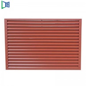 Aluminum Frame Glass Moveable Louvers Jalousie Window with Laminated Glass